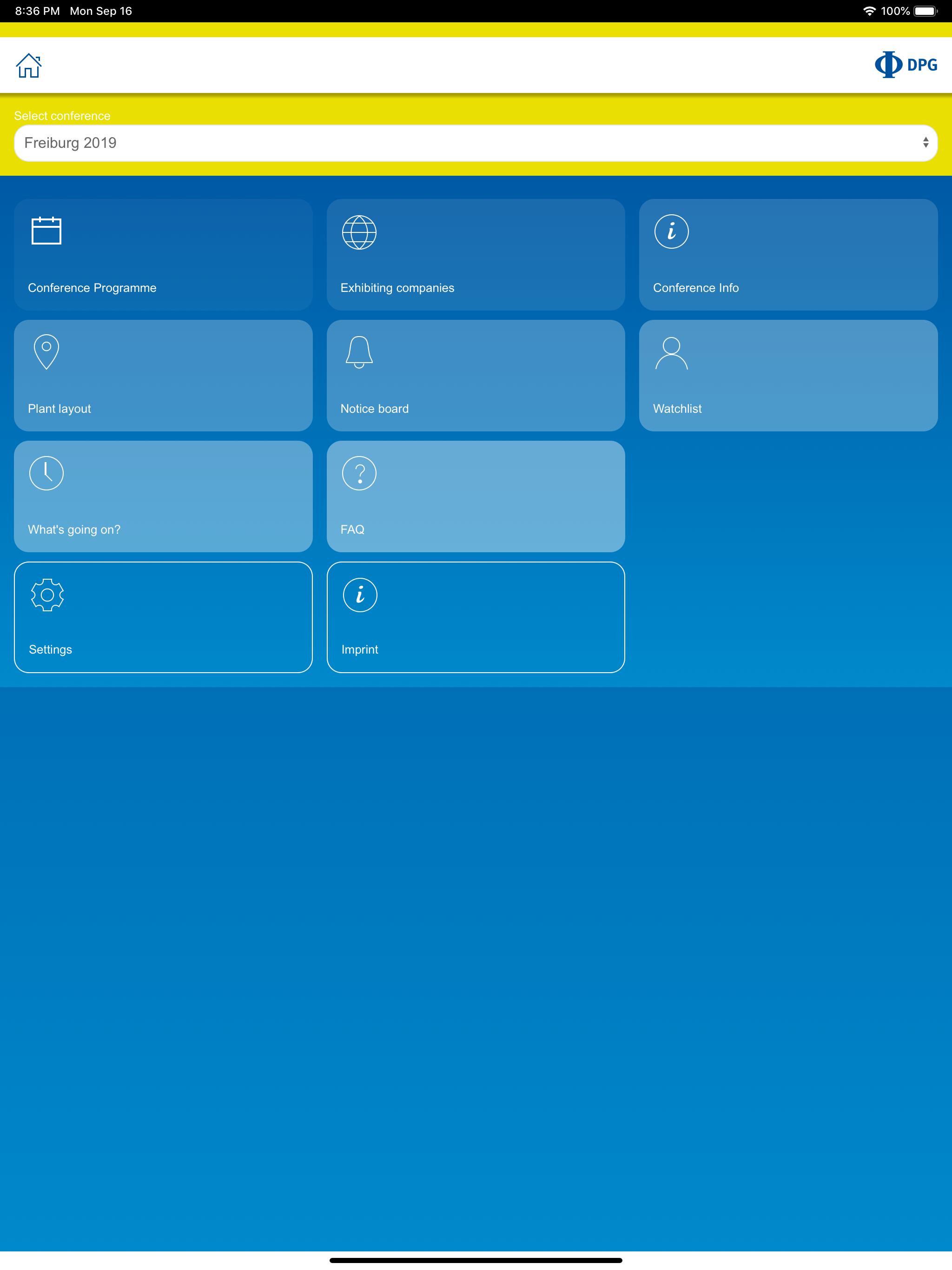 DPG Spring Meetings screenshot 6