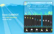 CARROT Weather iphone bilder 0
