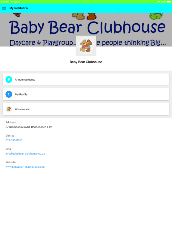 Screenshot #4 pour Baby Bear Clubhouse