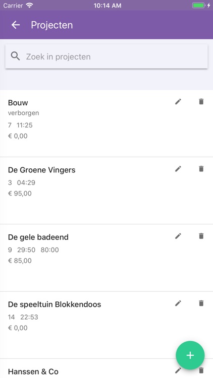 Nanda Urenregistratie screenshot-4