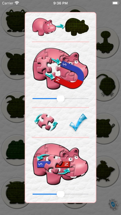 Tamed Faces Jigsaw Puzzle screenshot-4