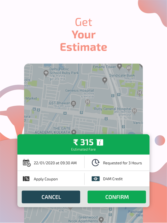 Drivers4Me - Get Car Drivers iPad screenshot 5 - Travel app