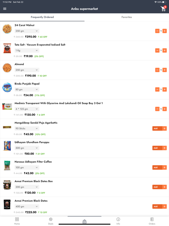 Screenshot #5 pour Anbu supermarket