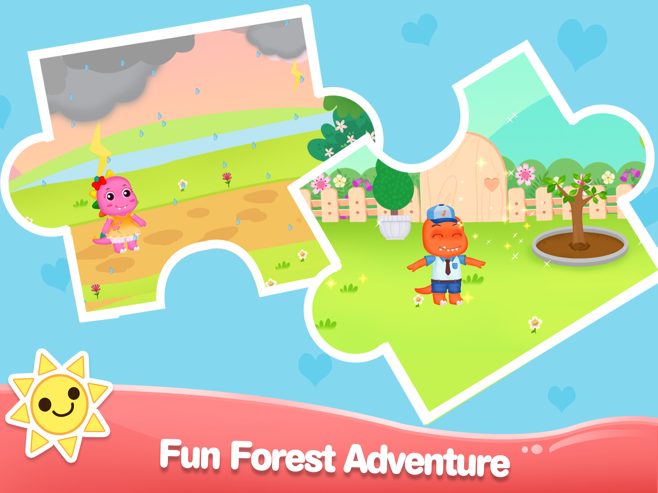 Dinosaur Forest Season Games screenshot 8