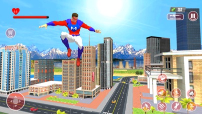 Super Hero Flying Simulator 3D Screenshot