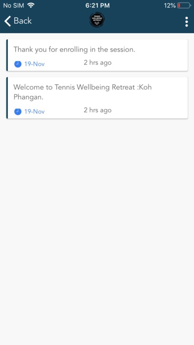 Tennis Wellbeing Retreat screenshot 3