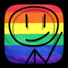 Icon Stickmoji Gay LGBT Stickers