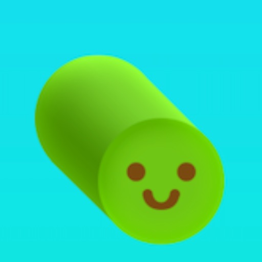 Colour smiles jumping