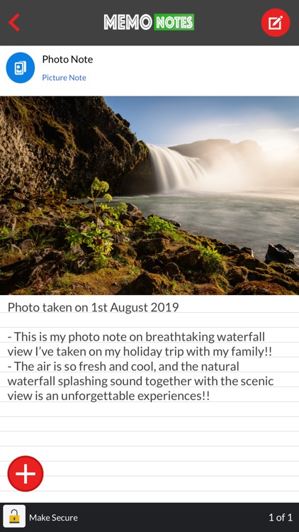 Memo Notes (Password+Pictures) screenshot-4