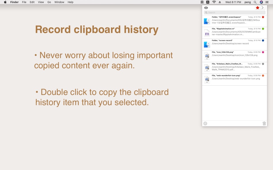 Copy+-Manage clipboard history - 1.2 - (macOS)