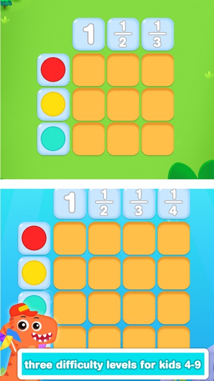 Dinosaur Kids Logic Matrix screenshot-3