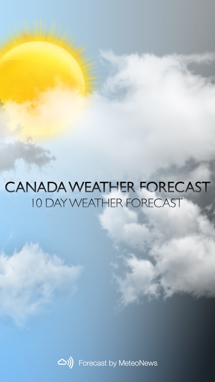 Weather for Canada