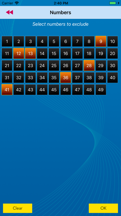 Lotto Wheels Screenshot