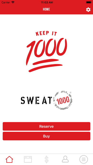 Screenshot #1 pour SWEAT 1000 STUDIOS