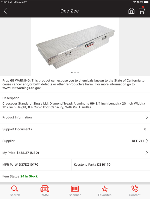 eKeystone iPad screenshot 4 - Business app