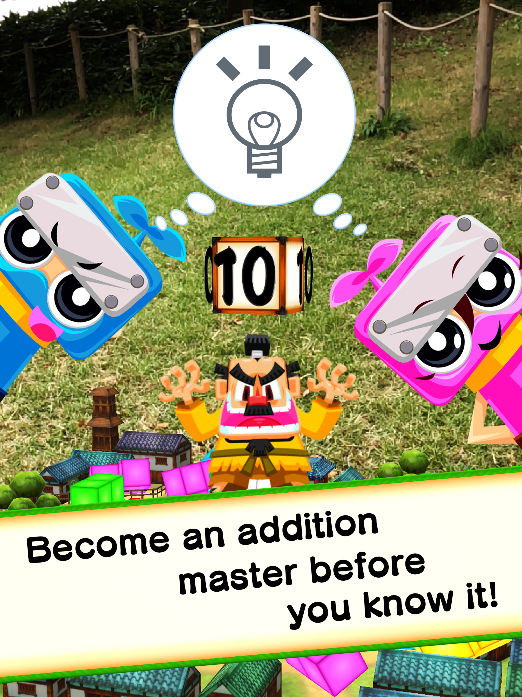 Math Ninja AR - Box Battle -