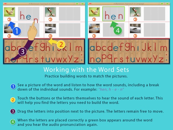 Screenshot #5 pour Montessori Movable Alphabet