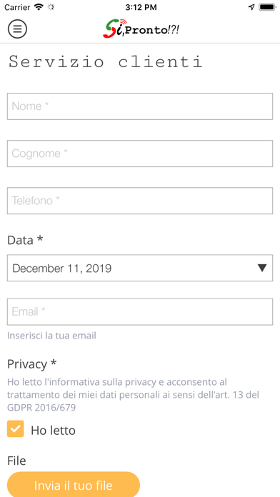 App screenshot