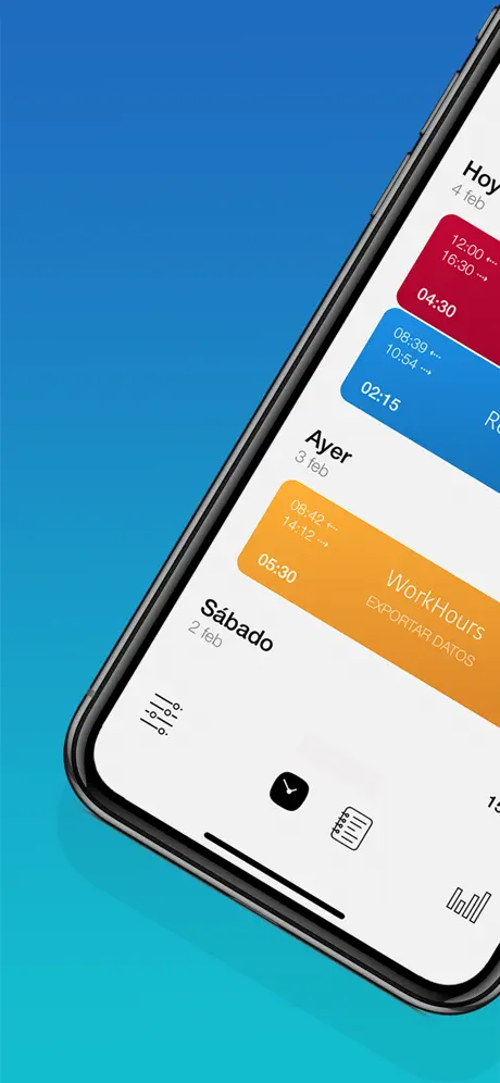 WorkHours Rastreador de tiempo