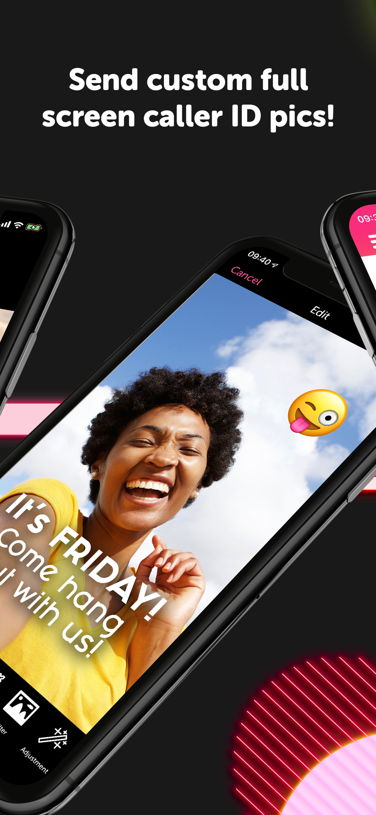 Flash: Full Screen Caller ID