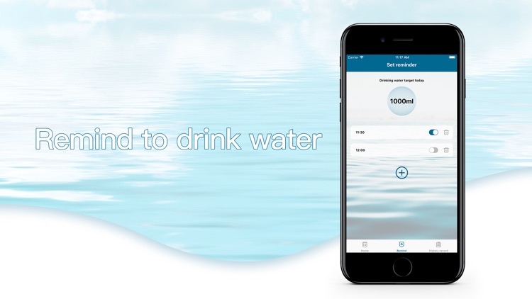 Water-Drinking water reminder