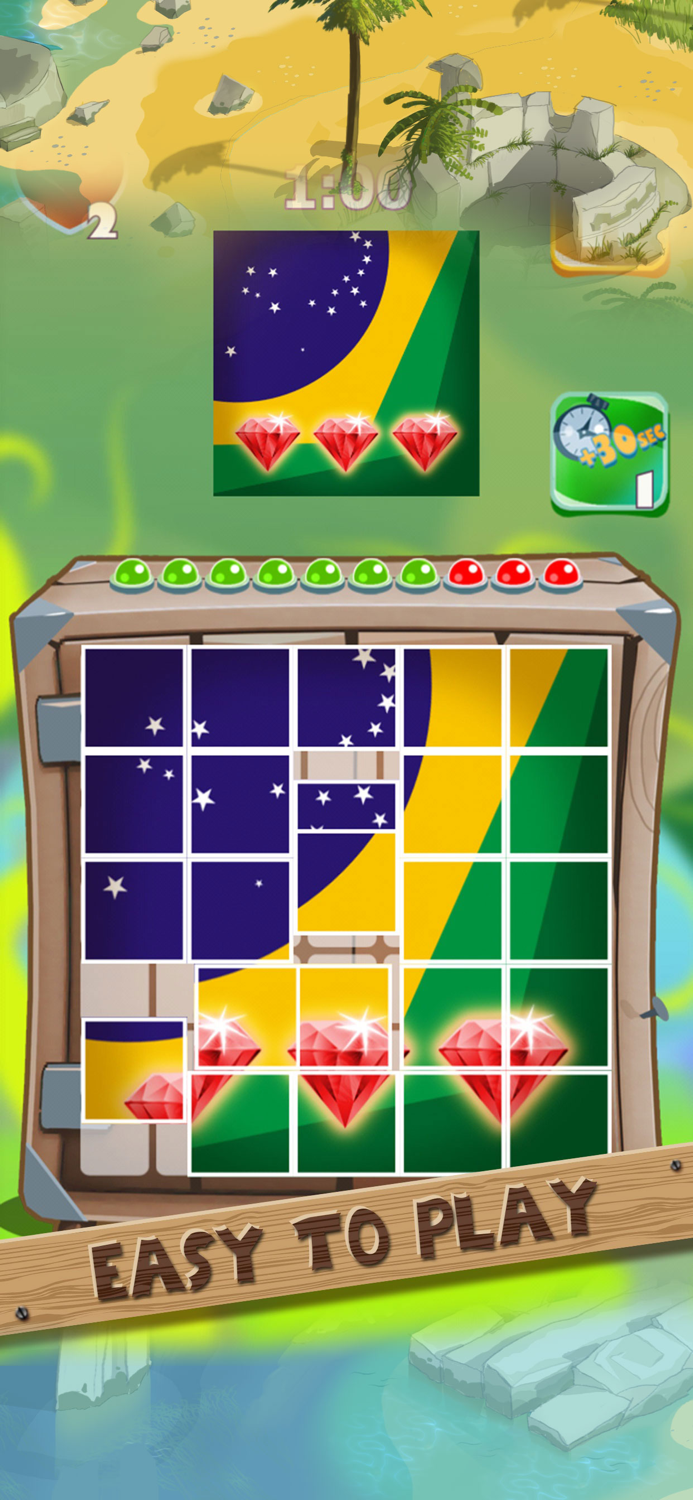 Island Hopping Puzzles