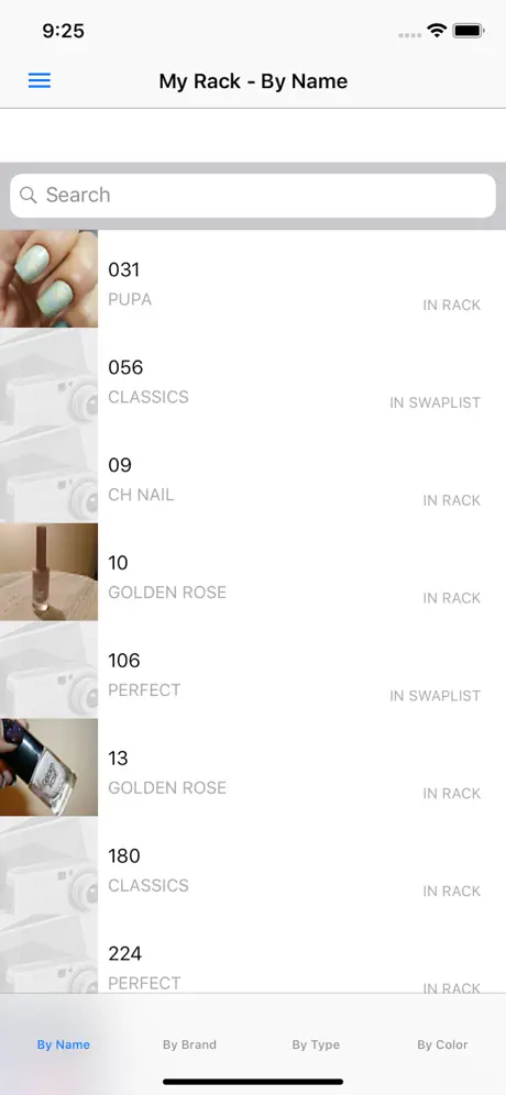 Nail Polish Rack