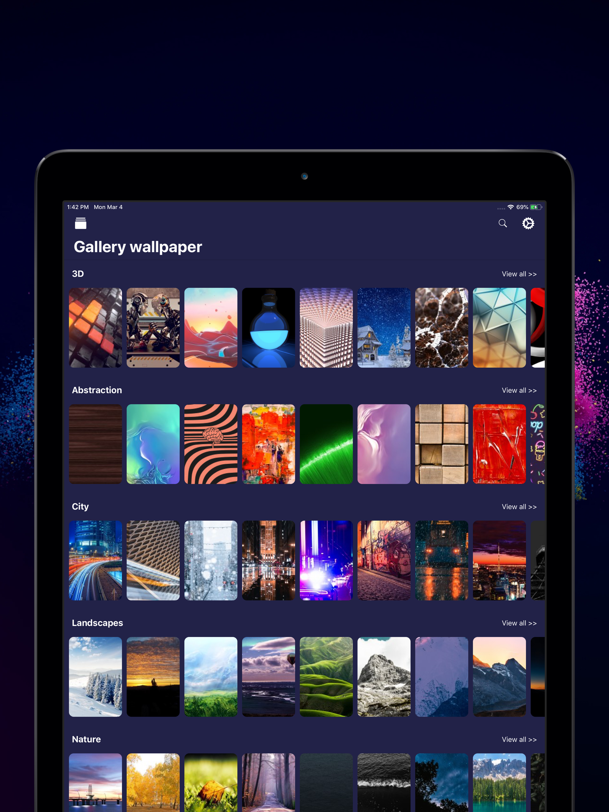 Gallery wallpaper