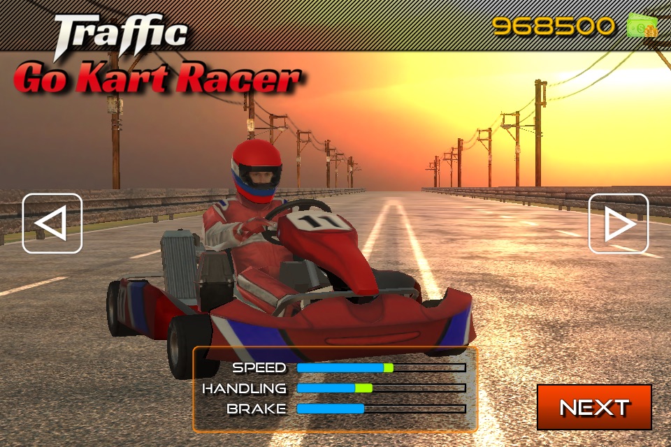 Traffic Go Kart Racer 3D screenshot 2