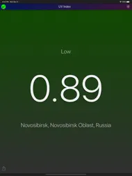 UV Index - App ipad bilder 0