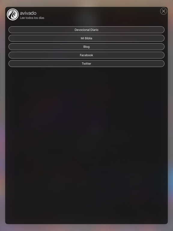 Avivamiento. iPad screenshot 4 - Lifestyle app