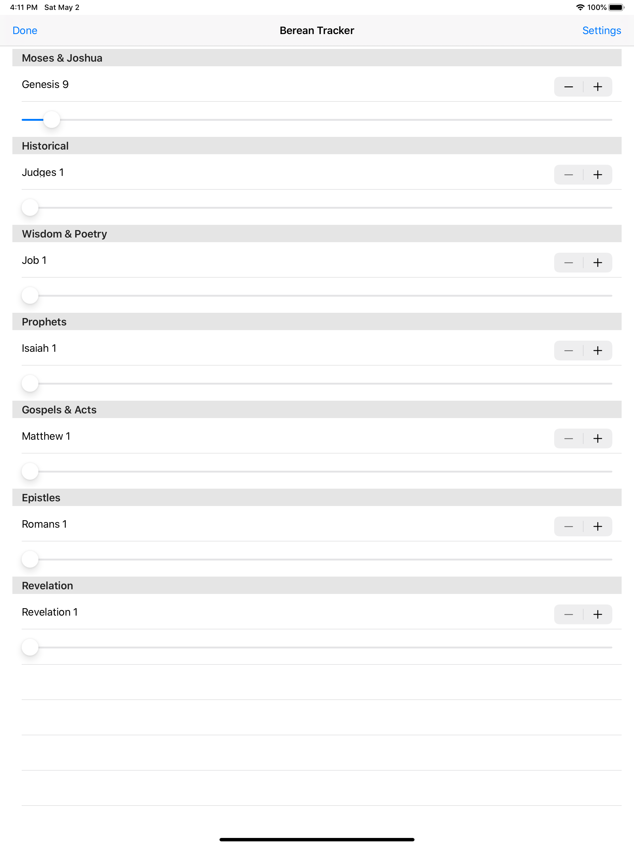 Berean Tracker screenshot 5