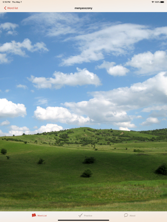 Screenshot #6 pour Hungarian Word of the Day