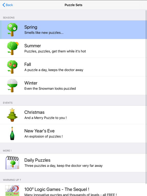 Screenshot #6 pour Parks Seasons - Logic Game