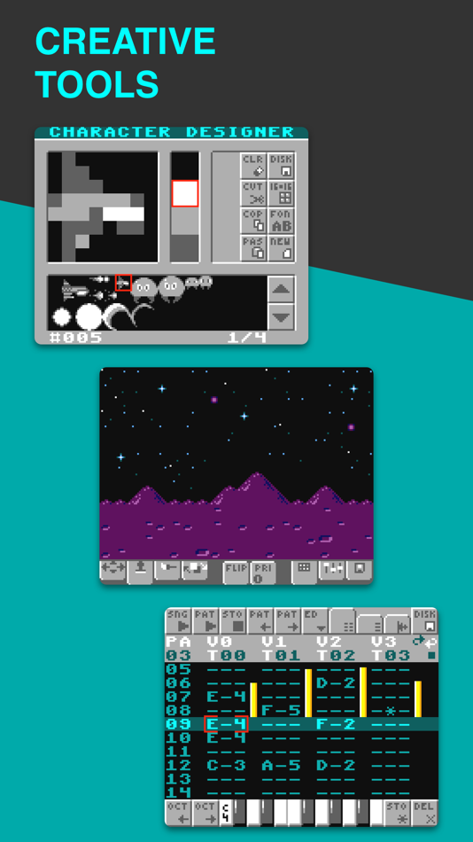 #3. LowRes NX Coder (iOS) 由: Timo Kloss