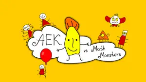 Aek vs Math Monsters for Kids screenshot 1