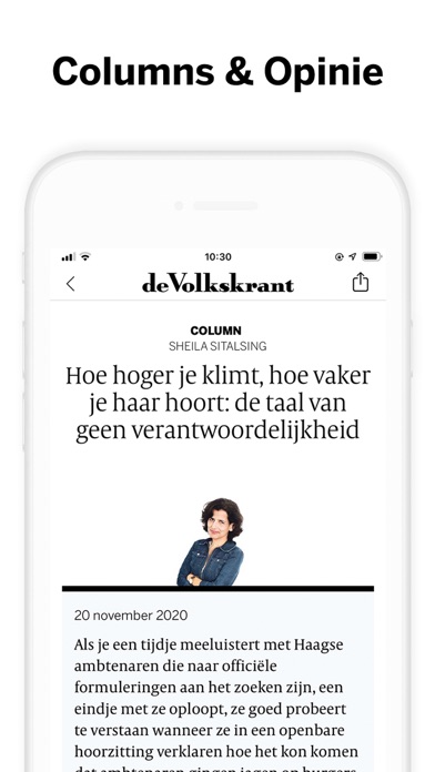 Screenshot #3 pour de Volkskrant - Nieuws