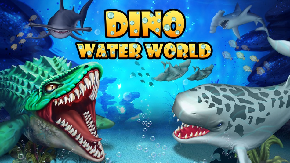 #5. Dino Water World-Dinosaur game (iOS) 来自: Free Pixel Games Ltd