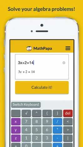 Game screenshot MathPapa - Algebra Calculator mod apk