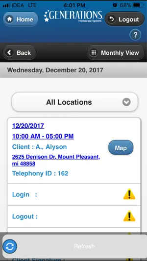 Generations Homecare System screenshot 4