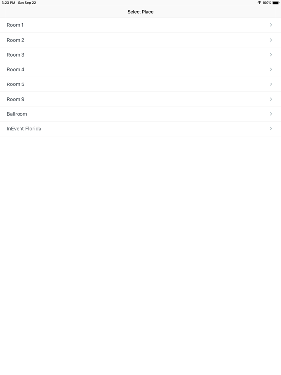 Screenshot #5 pour InEvent Rooms