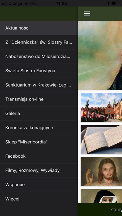 Saint-faustina.org iPhone screenshot 6 - Education app