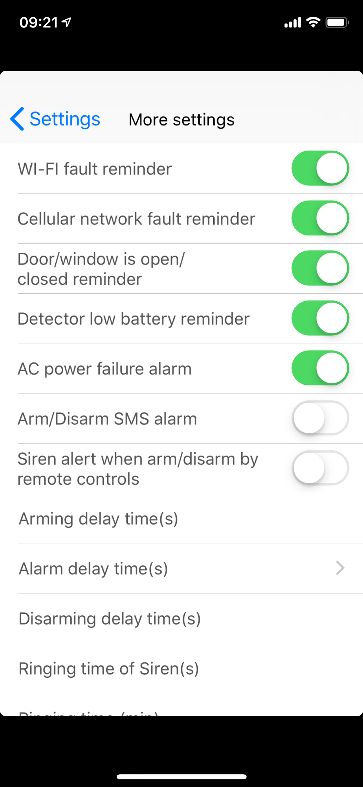 iCare Alarm screenshot 4
