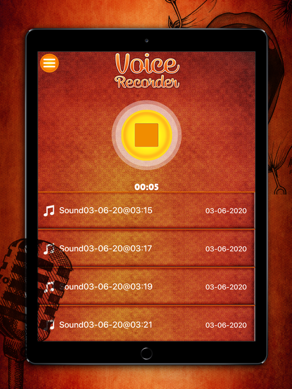 Screenshot #5 pour Voice Recorder & Sound Changer