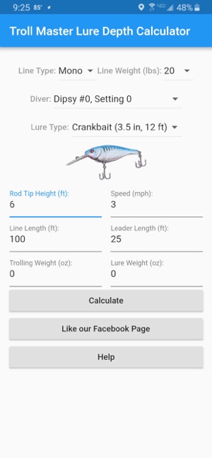 Troll Master Depth Calculator(圖1)-速報App