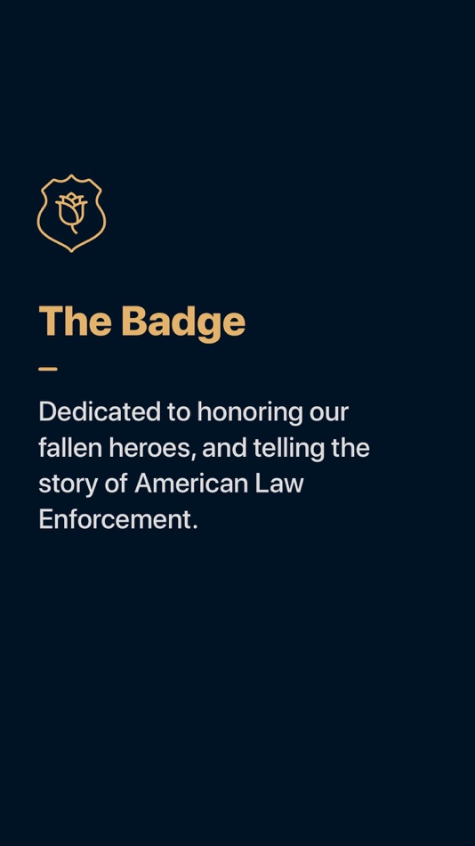#1. The Badge (iOS) 由: National Law Enforcement Officers Memorial Fund inc.