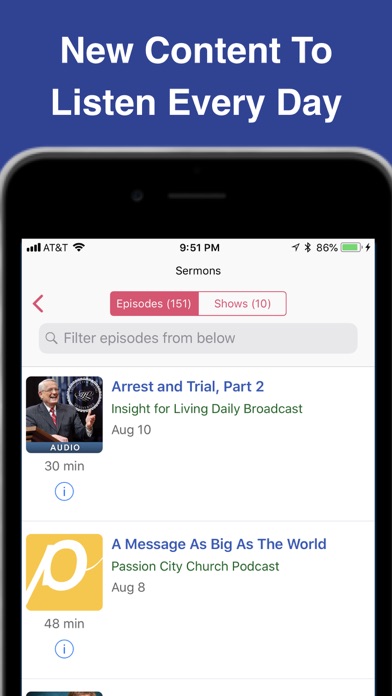 Christianity Podcasts screenshot 2
