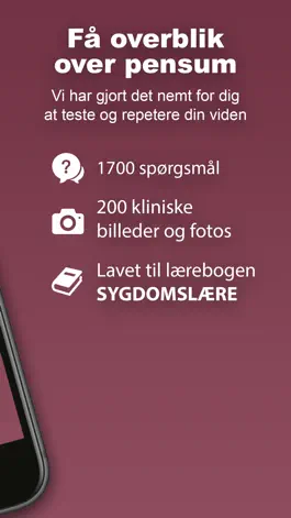 Game screenshot SygdomsQuiz apk