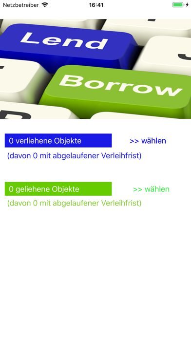 lend&borrow Screenshot