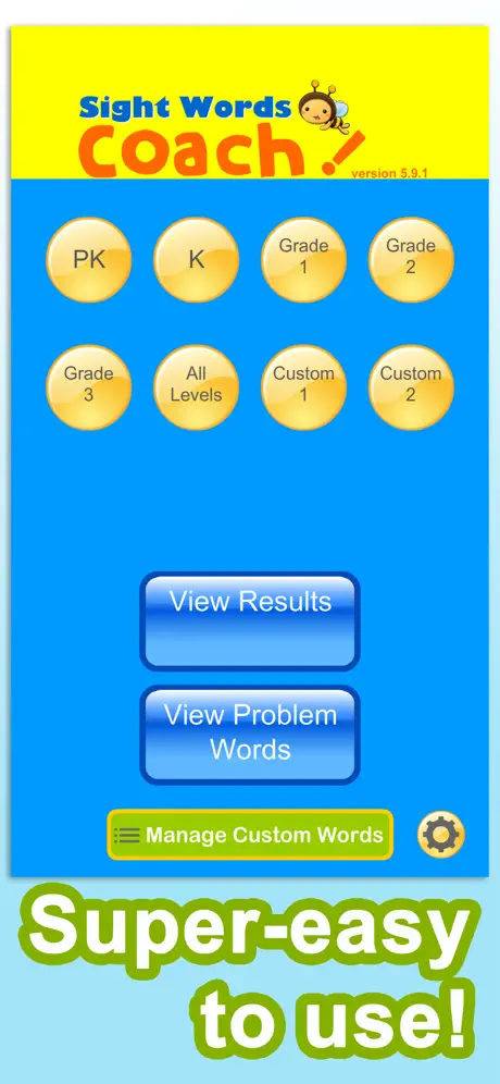 Sight Words: Dolch Coach 多尔奇视觉词教练应用截图